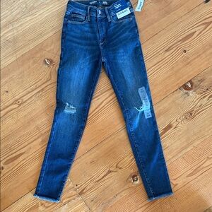 Old Navy Women's Dark Blue Skinny Jeans